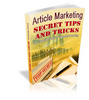 Thumbnail Article Marketing Secret Tips and Tricks 