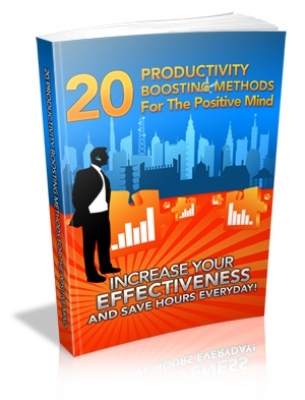 Product picture 20 Productivity Boosting Methods For The Positive Mind 