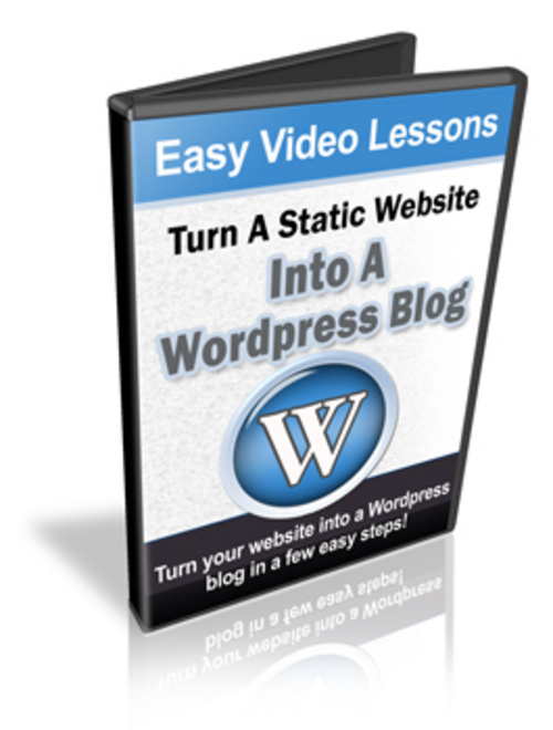 Product picture Convert A Static Website To A Wordpress Blog 