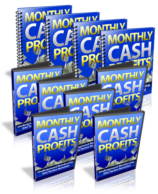 Product picture Monthly Cash Profits Workshop 