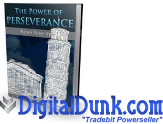 Product picture The Power Of Perseverance 