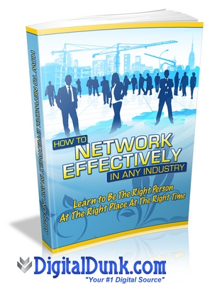 Product picture How To Network Effectively In Any Industry 