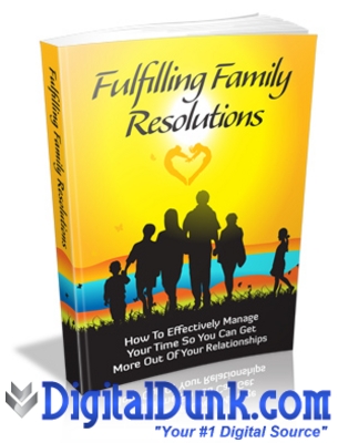 Product picture Fulfilling Family Resolutions 