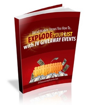 Product picture Explode Your List With JV Giveaway Events 